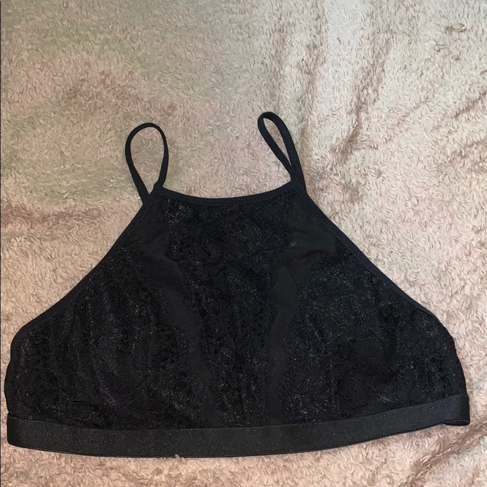 black bra